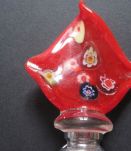 bouchon de bouteille en verre de Murano 