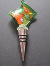 Vintage Italien Verre De Murano fdécanteur bouchon 