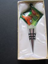 Vintage Italien Verre De Murano fdécanteur bouchon 