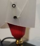 Lampe tripod, style Guariche, fifties 