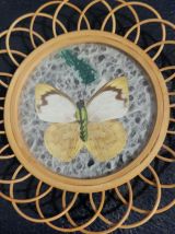 Dessous de verre en rotin 