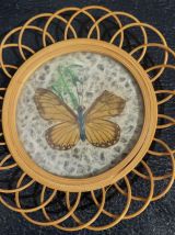 Dessous de verre en rotin 