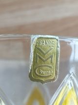 VMC REIMS  6 verres à vin rouge Série ARLEQUIN - Collection