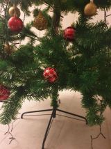 Ensemble Complet d'Arbre de Noël et Décorations Festives