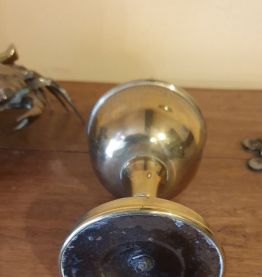 Lampe huile laiton