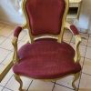 fauteuil cabriolet rouge