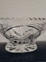 sucrier oiseau en cristal 