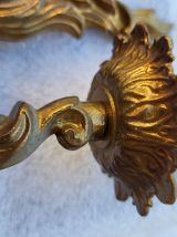 3 Appliques murales laiton ou bronze Bossini