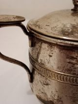 2 anciennes théiére avec un gobelet  vintage