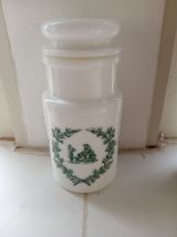 Pot d'apothicaire opaline