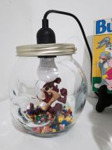 Ensemble de 2 lampes de chevets enfants Looney Tunes