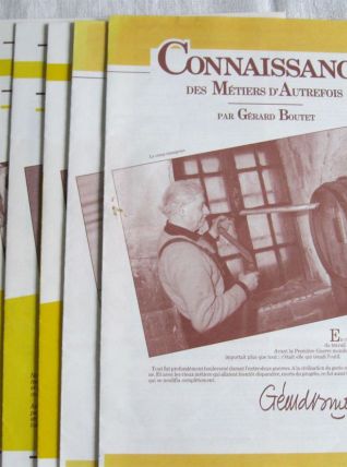 Anciens dossiers du chocolat Poulain (années 80)