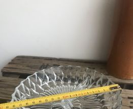 Plat apéro en verre 