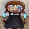 Fauteuil Frida Marron