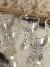 Ensemble de 5 Verres à Liqueur ou à Shot - Art Déco 1940 