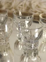 Ensemble de 5 Verres à Liqueur ou à Shot - Art Déco 1940 
