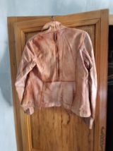 Veste vintage cuir agneau 