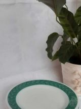 Set de 5 assiettes vintage en feuilles de laurier Pyrex