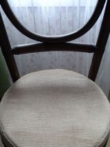 4  Chaises en rotin 