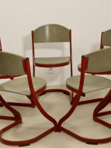 Chaises industrielles empilables réf Elodie de Souvignet Pli