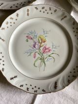 Assiettes plats de service porcelaine Limoges ADP