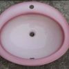 Ancien Lavabo Rose