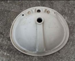 Ancien Lavabo Rose