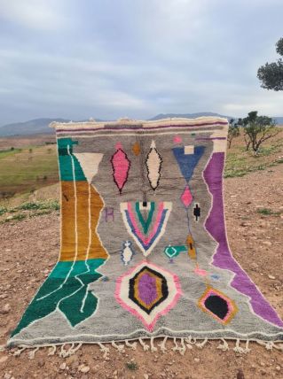Tapis Marocain Authentique 300x200 cm.
