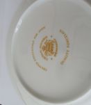 lot assiette et cloche de table Avon