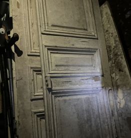 Portes Haussmann chêne 1870