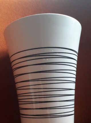 Vase vintage allemand signé Scheurich