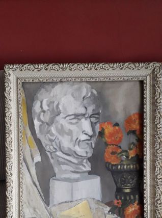 Tableau ancien à l'huile 