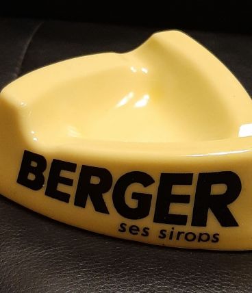 Cendrier Vintage Publicitaire Sirops BERGER