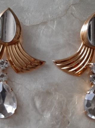 BOUCLES D'OREILLES VINTAGE