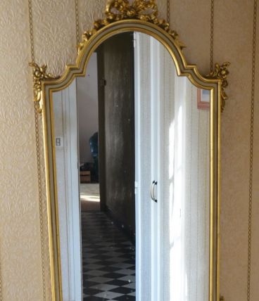 Miroir Style Hollywood Regency, pièce rare