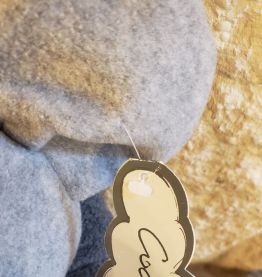Peluche souris grise Cocotine by Dimpel