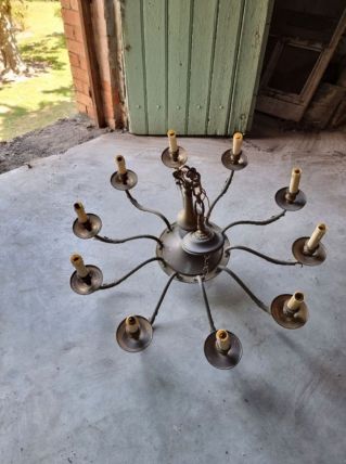 Lustre en cuivre