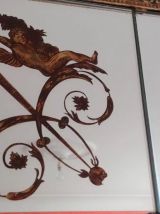 Grand Miroir De Bistrot - Brasserie Art Nouveau