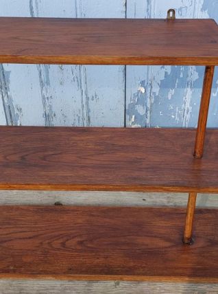 étagère scandinave en bois 