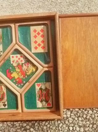 coffret nain jaune , vintage