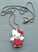 Pendentif Hello Kitty strass