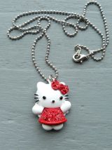 Pendentif Hello Kitty strass