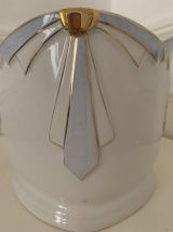 Cache-pot en porcelaine Art-Déco