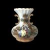 Vase balustre style rococo peint à la main 
