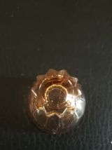 Service complet à liqueur en verre rose