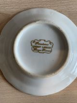 Cendrier en porcelaine de Limoges