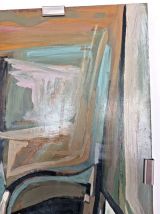 Tableau peinture huile Sur panneau bois signée J Philippon 