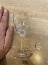 Set de 3 verres à porto