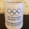Chope à bière 0,5 ltr / grès / XX. Jeux olympiques de Munich
