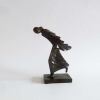 Statuette en bronze femme